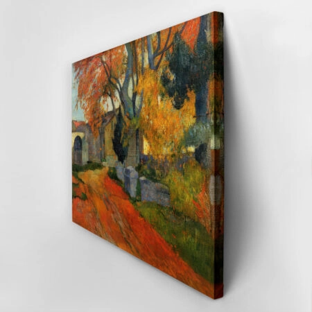 Πινακας σε καμβά PAUL GAUGUIN - LANE AT ALYSCAMPS - Paul Gauguin Sticky 3