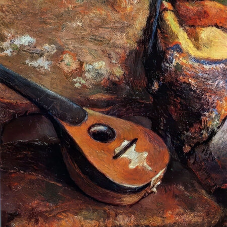 Πινακας σε καμβά PAUL GAUGUIN - MANDOLIN ON A CHAIR - Paul Gauguin Sticky 5