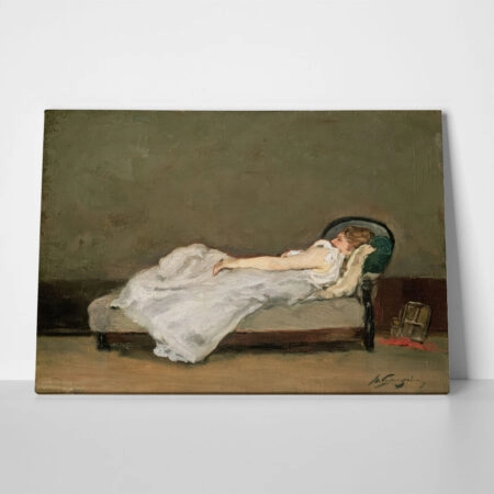 Πινακας σε καμβά PAUL GAUGUIN - METTE ASLEEP ON A SOFA - Paul Gauguin