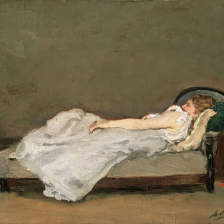 Πινακας σε καμβά PAUL GAUGUIN - METTE ASLEEP ON A SOFA - Paul Gauguin Sticky 5