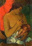 Πινακας σε καμβά PAUL GAUGUIN - MOTHERHOOD
