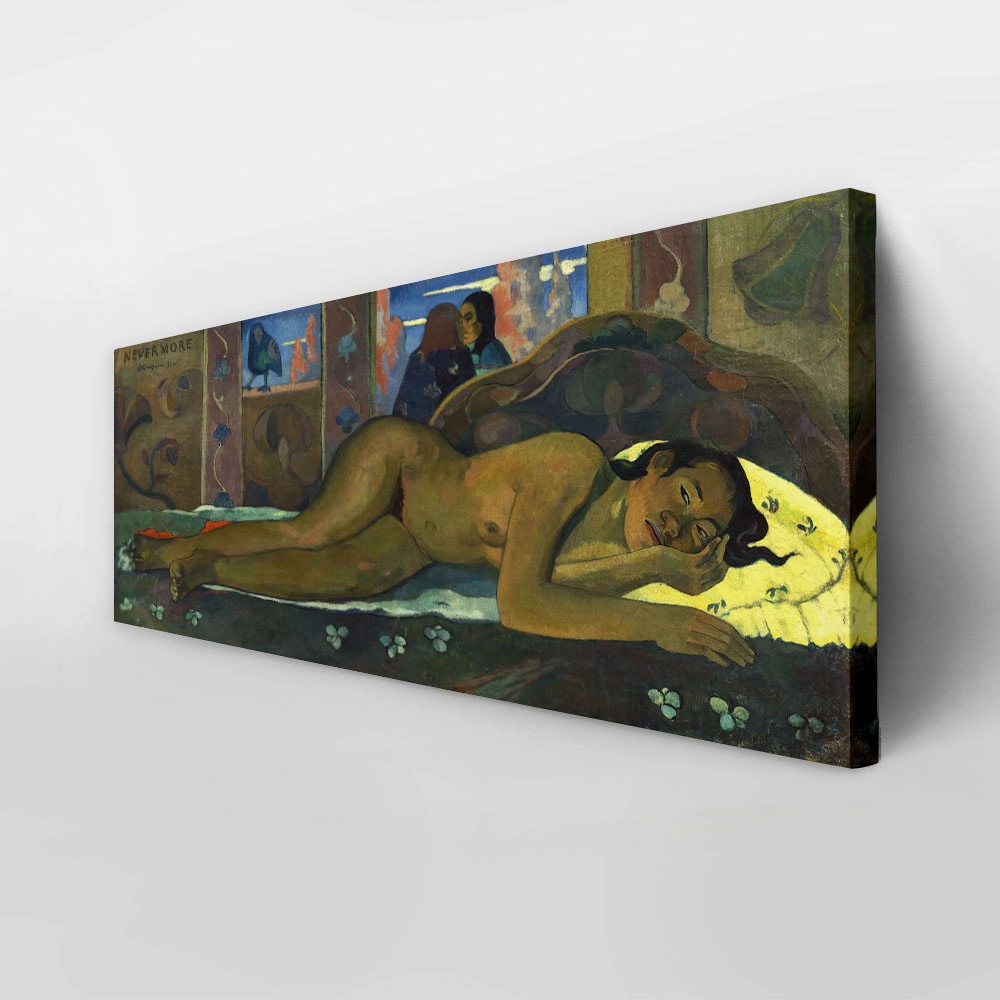 Πίνακας Πανοραμικός σε καμβά PAUL GAUGUIN - NEVERMORE