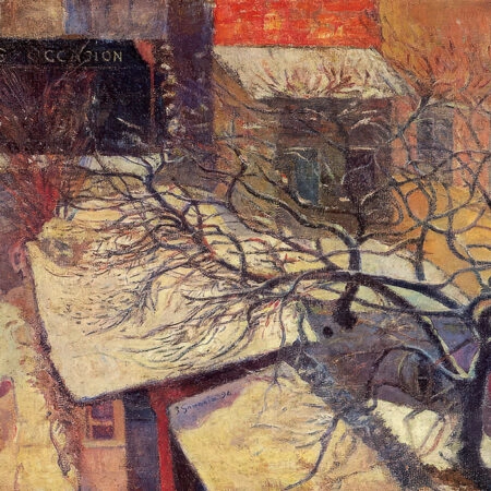 Πινακας σε καμβά PAUL GAUGUIN - PARIS IN THE SNOW - Paul Gauguin Sticky 5
