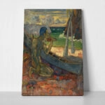 Πινακας σε καμβά PAUL GAUGUIN - POOR FISHERMAN