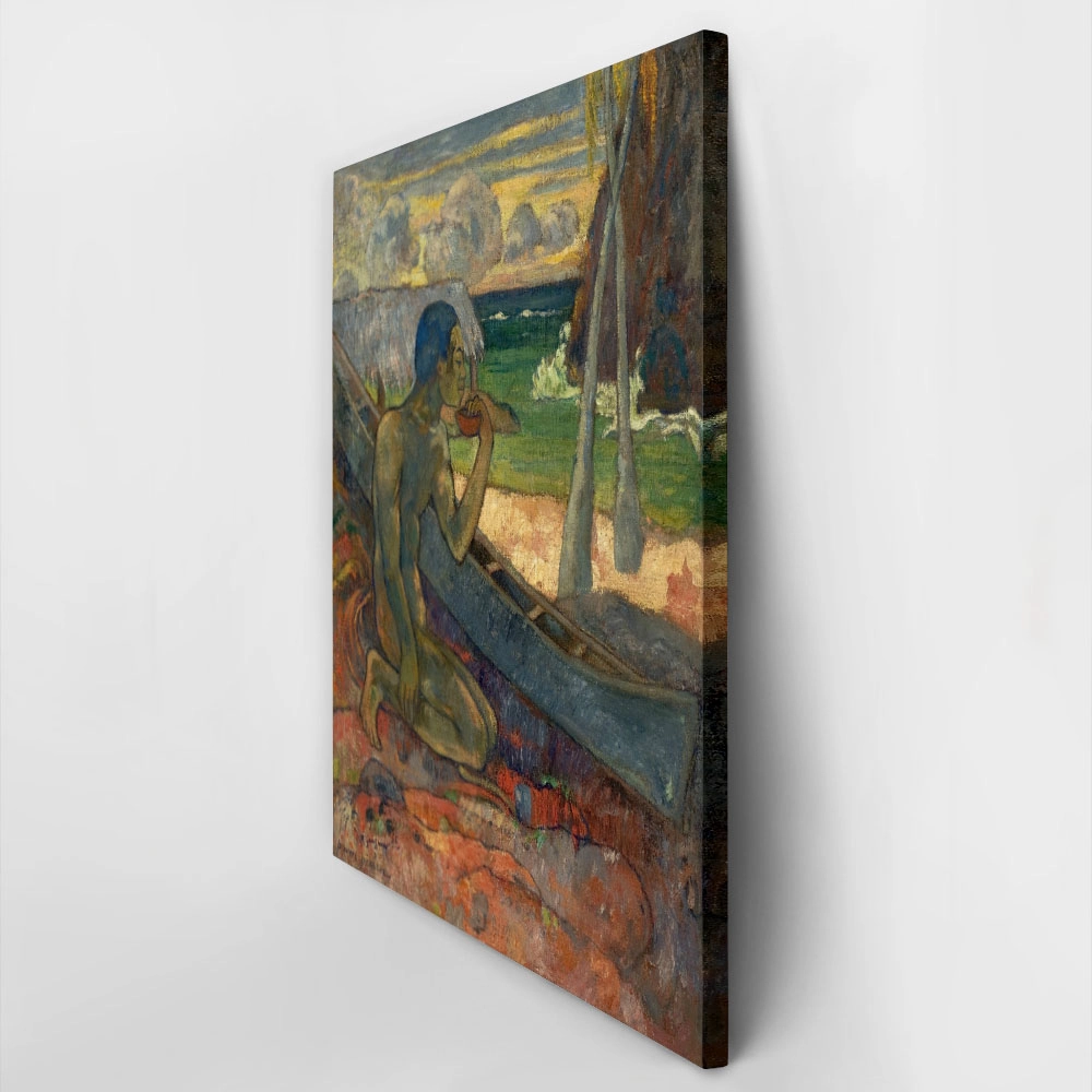 Πινακας σε καμβά PAUL GAUGUIN - POOR FISHERMAN
