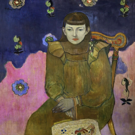 Πίνακας σε καμβά PAUL GAUGUIN - PORTRAIT OF A YOUNG WOMAN - Paul Gauguin Sticky 5