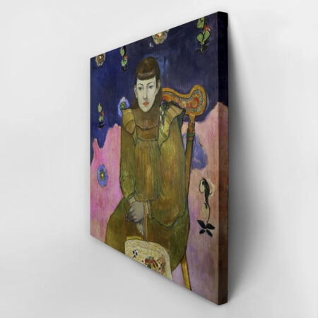 Πίνακας σε καμβά PAUL GAUGUIN - PORTRAIT OF A YOUNG WOMAN - Paul Gauguin Sticky 2