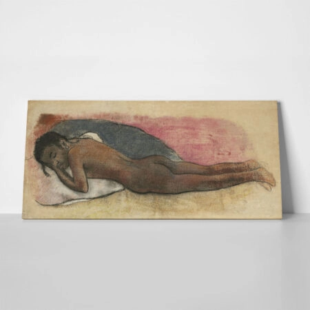 Πίνακας Πανοραμικός σε καμβά PAUL GAUGUIN - RECLINING NUDE - Paul Gauguin