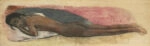 Πίνακας Πανοραμικός σε καμβά PAUL GAUGUIN - RECLINING NUDE