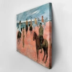 Πινακας σε καμβά PAUL GAUGUIN - RIDERS ON THE BEACH