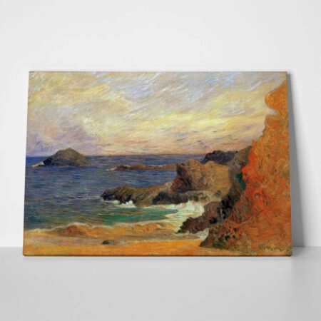 Πινακας σε καμβά PAUL GAUGUIN - ROCKY COAST - Paul Gauguin