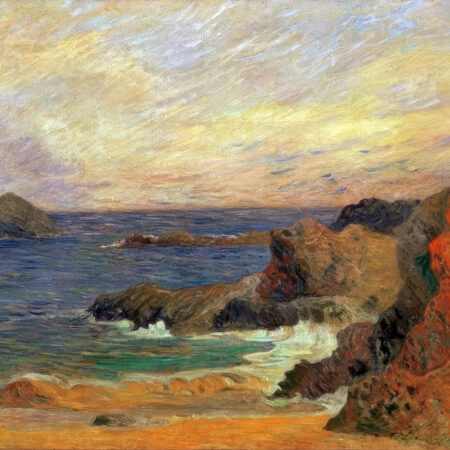 Πινακας σε καμβά PAUL GAUGUIN - ROCKY COAST - Paul Gauguin Sticky 5