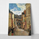 Πινακας σε καμβά PAUL GAUGUIN - RUE JOUVENET IN ROUEN