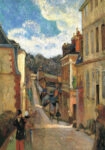 Πινακας σε καμβά PAUL GAUGUIN - RUE JOUVENET IN ROUEN