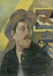 Πινακας σε καμβά PAUL GAUGUIN - SELF PORTRAIT IN A HAT