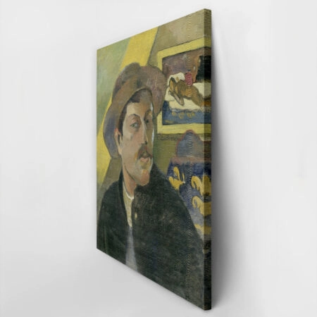 Πινακας σε καμβά PAUL GAUGUIN - SELF PORTRAIT IN A HAT - Paul Gauguin Sticky 2