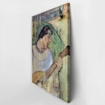 Πινακας σε καμβά PAUL GAUGUIN - SELF PORTRAIT WITH A MANDOLIN