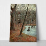 Πινακας σε καμβά PAUL GAUGUIN - SKATERS IN FREDERIKSBERG PARK