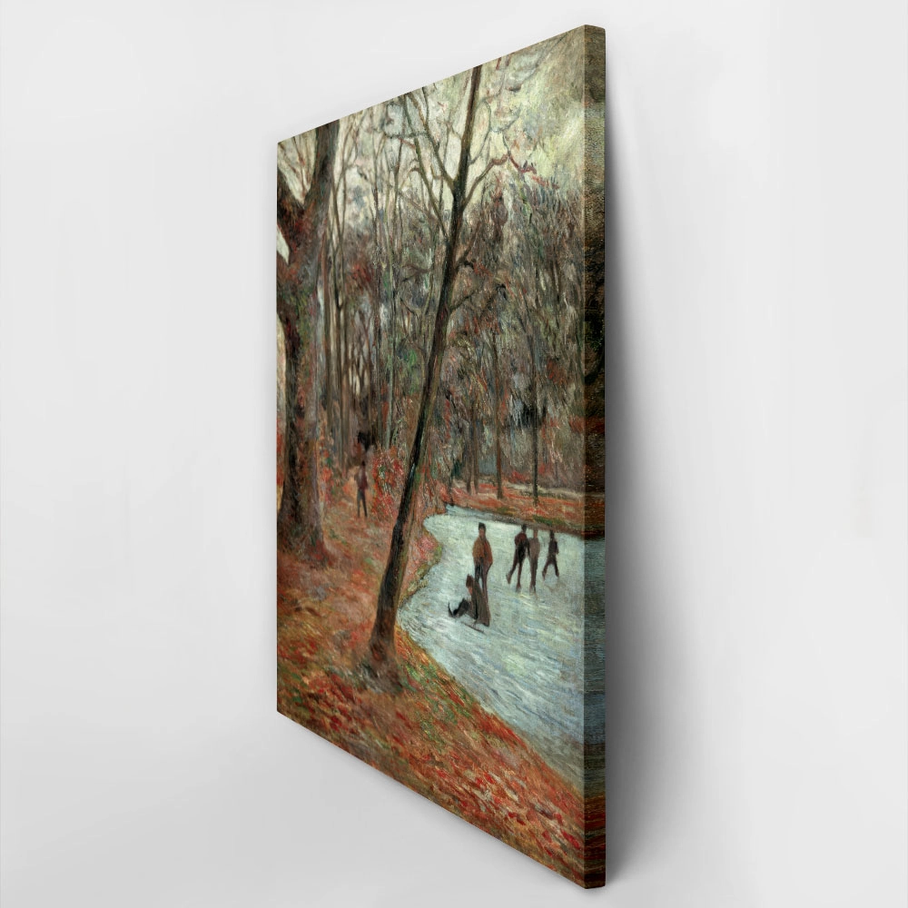 Πινακας σε καμβά PAUL GAUGUIN - SKATERS IN FREDERIKSBERG PARK