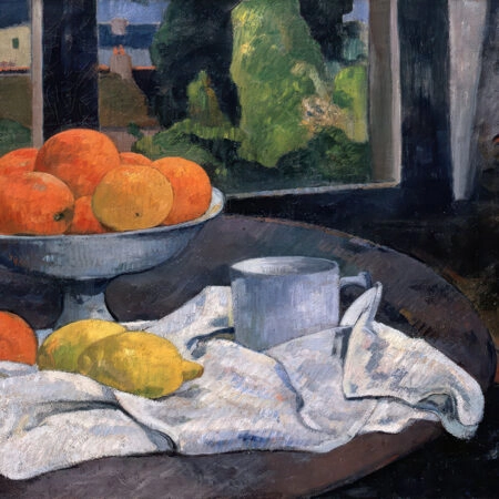 Πινακας σε καμβά PAUL GAUGUIN - STILL LIFE WITH BOWL OF FRUIT AND LEMONS - Paul Gauguin Sticky 5