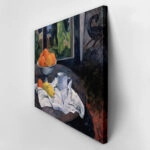 Πινακας σε καμβά PAUL GAUGUIN - STILL LIFE WITH BOWL OF FRUIT AND LEMONS