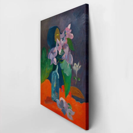 Πινακας σε καμβά PAUL GAUGUIN - STILL LIFE WITH FLOWERS AND IDOL - Paul Gauguin Sticky 2