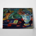 Πινακας σε καμβά PAUL GAUGUIN - STILL LIFE WITH QUIMPER PITCHER