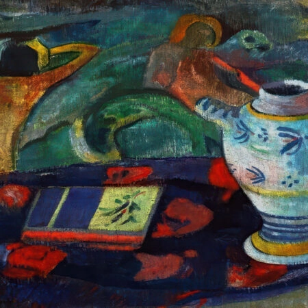 Πινακας σε καμβά PAUL GAUGUIN - STILL LIFE WITH QUIMPER PITCHER - Paul Gauguin Sticky 5