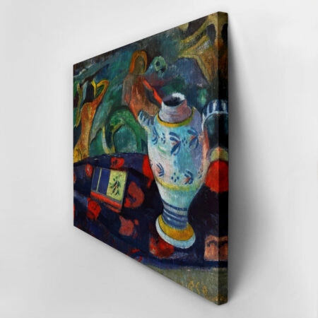 Πινακας σε καμβά PAUL GAUGUIN - STILL LIFE WITH QUIMPER PITCHER - Paul Gauguin Sticky 2