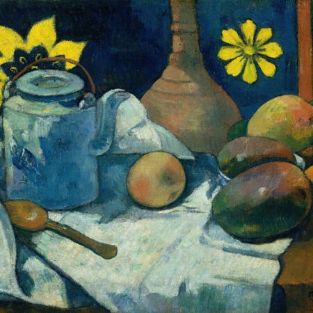 Πινακας σε καμβά PAUL GAUGUIN - STILL LIFE WITH TEAPOT AND FRUIT - Paul Gauguin Sticky 5