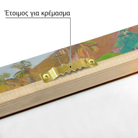 Πινακας σε καμβά PAUL GAUGUIN - TAHITIAN LANDSCAPE - Paul Gauguin Sticky 4