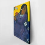 Πινακας σε καμβά PAUL GAUGUIN - TAHITIAN WOMAN WITH A MANGO