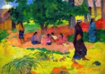 Πινακας σε καμβά PAUL GAUGUIN - TAPERAA MAHANA