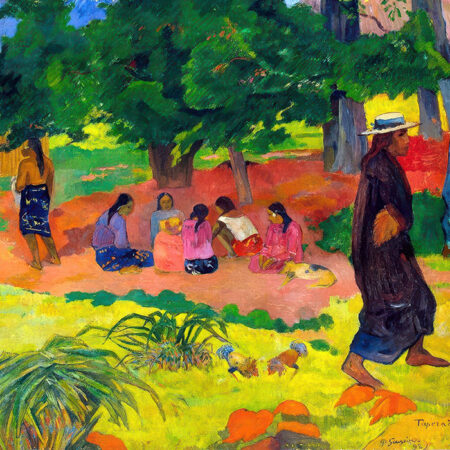 Πινακας σε καμβά PAUL GAUGUIN - TAPERAA MAHANA - Paul Gauguin Sticky 5
