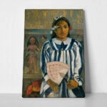 Πινακας σε καμβά PAUL GAUGUIN - THE ANCESTORS OF TEHAMANA