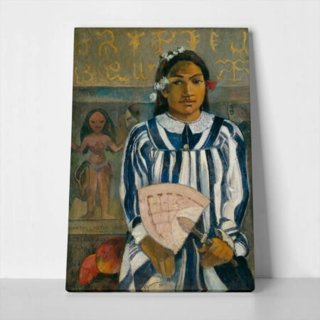 Πινακας σε καμβά PAUL GAUGUIN - THE ANCESTORS OF TEHAMANA - Paul Gauguin