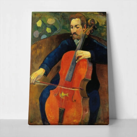 Πινακας σε καμβά PAUL GAUGUIN - THE CELLIST - Paul Gauguin