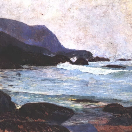 Πινακας σε καμβά PAUL GAUGUIN - THE COAST OF BELLANGENAY - Paul Gauguin Sticky 5