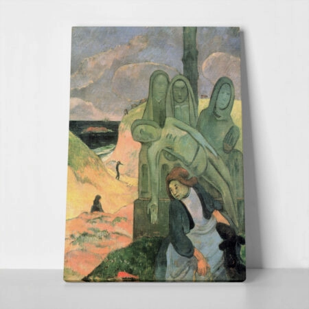 Πινακας σε καμβά PAUL GAUGUIN - THE GREEN CHRIST - Paul Gauguin