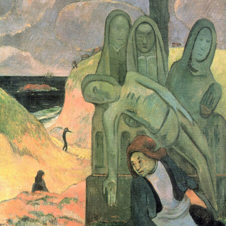 Πινακας σε καμβά PAUL GAUGUIN - THE GREEN CHRIST - Paul Gauguin Sticky 5