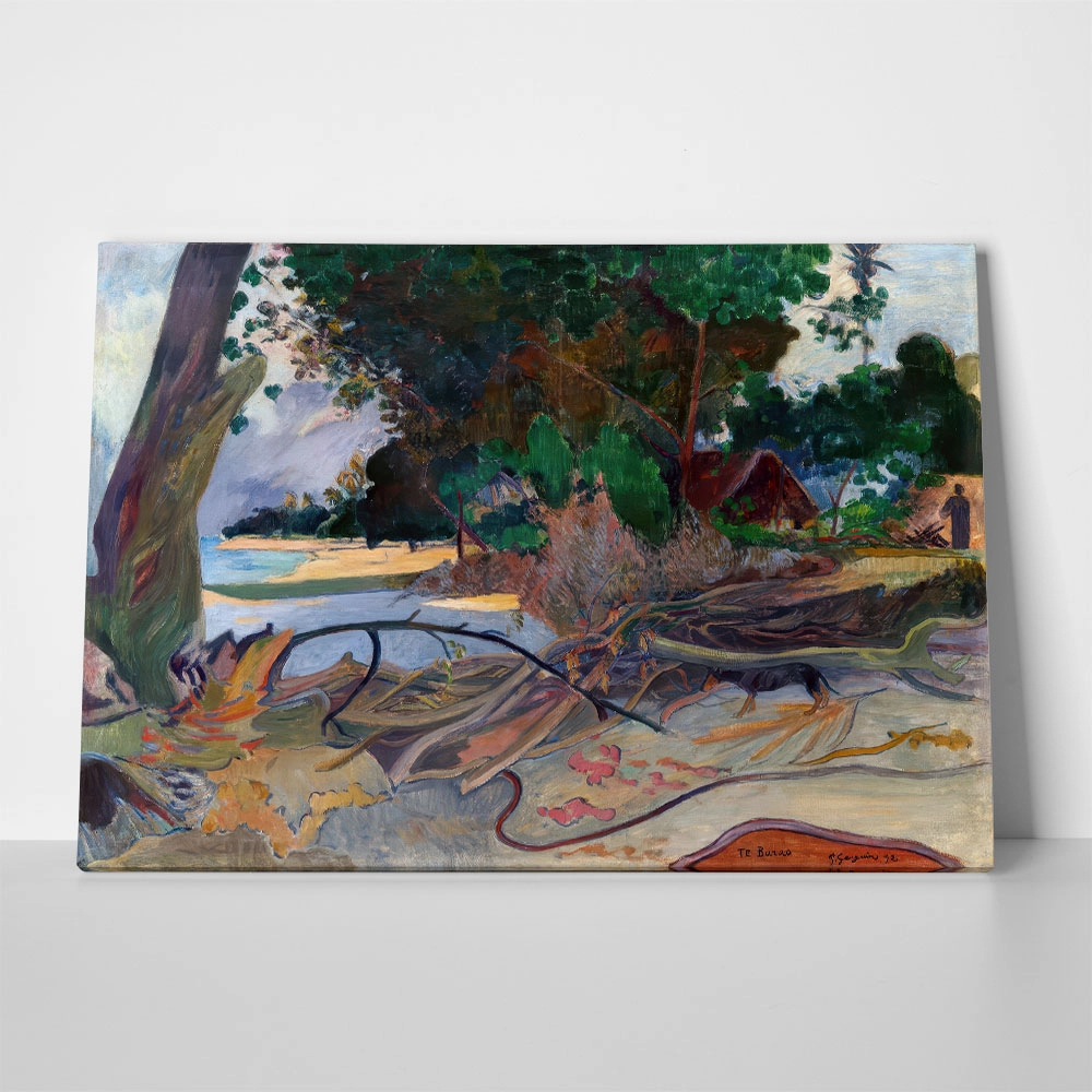 Πινακας σε καμβά PAUL GAUGUIN - THE HIBISCUS TREE