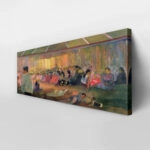 Πίνακας Πανοραμικός σε καμβά PAUL GAUGUIN - THE HOUSE OF SONGS