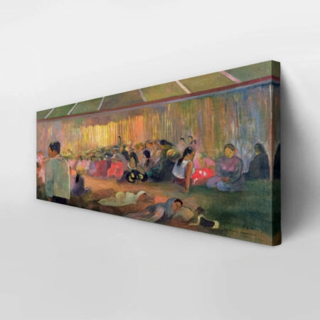 Πίνακας Πανοραμικός σε καμβά PAUL GAUGUIN - THE HOUSE OF SONGS - Paul Gauguin Sticky 2