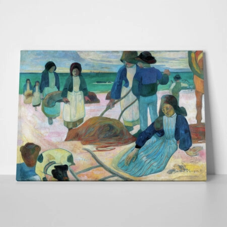 Πινακας σε καμβά PAUL GAUGUIN - THE KELP GATHERERS - Paul Gauguin