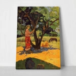 Πινακας σε καμβά PAUL GAUGUIN - THE LEMON PICKER
