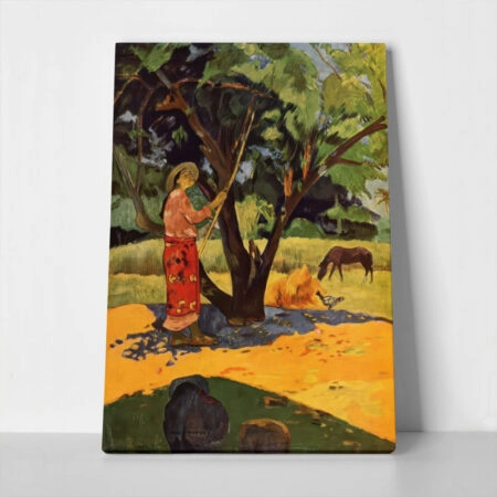 Πινακας σε καμβά PAUL GAUGUIN - THE LEMON PICKER - Paul Gauguin