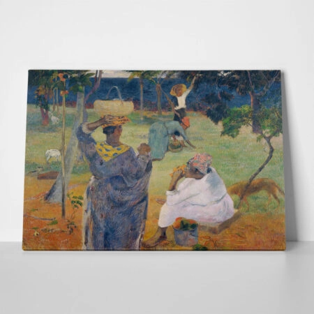 Πινακας σε καμβά PAUL GAUGUIN - THE MANGO TREES - Paul Gauguin