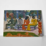 Πινακας σε καμβά PAUL GAUGUIN - THE MARKET