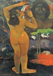 Πινακας σε καμβά PAUL GAUGUIN - THE MOON AND THE EARTH