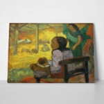 Πινακας σε καμβά PAUL GAUGUIN - THE NATIVITY